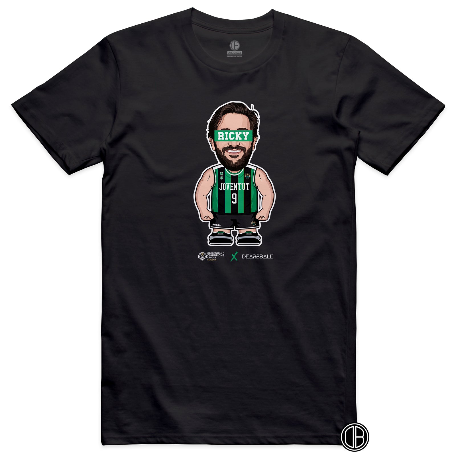T-shirt DearBBall - Edição RICKY BCL Mini Player
