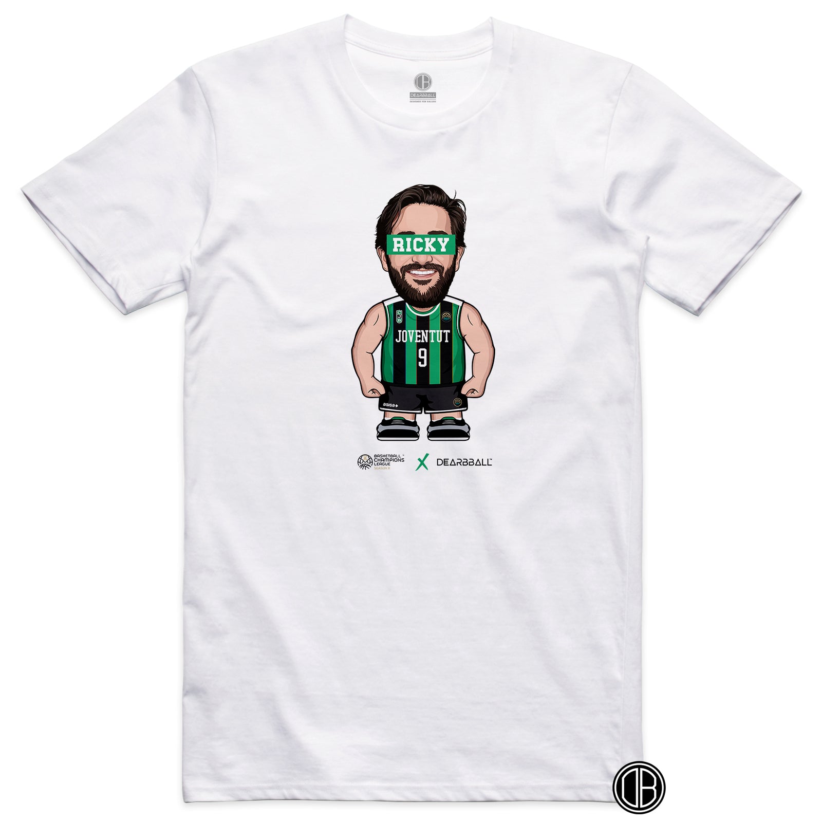 T-shirt DearBBall - Edição RICKY BCL Mini Player