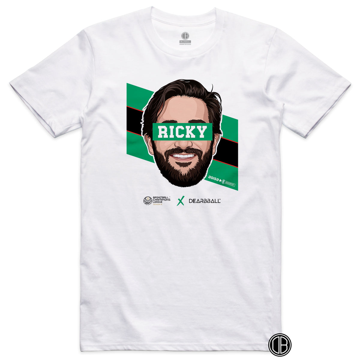 DearBBall T-Shirt - RICKY BCL Stripes Edition