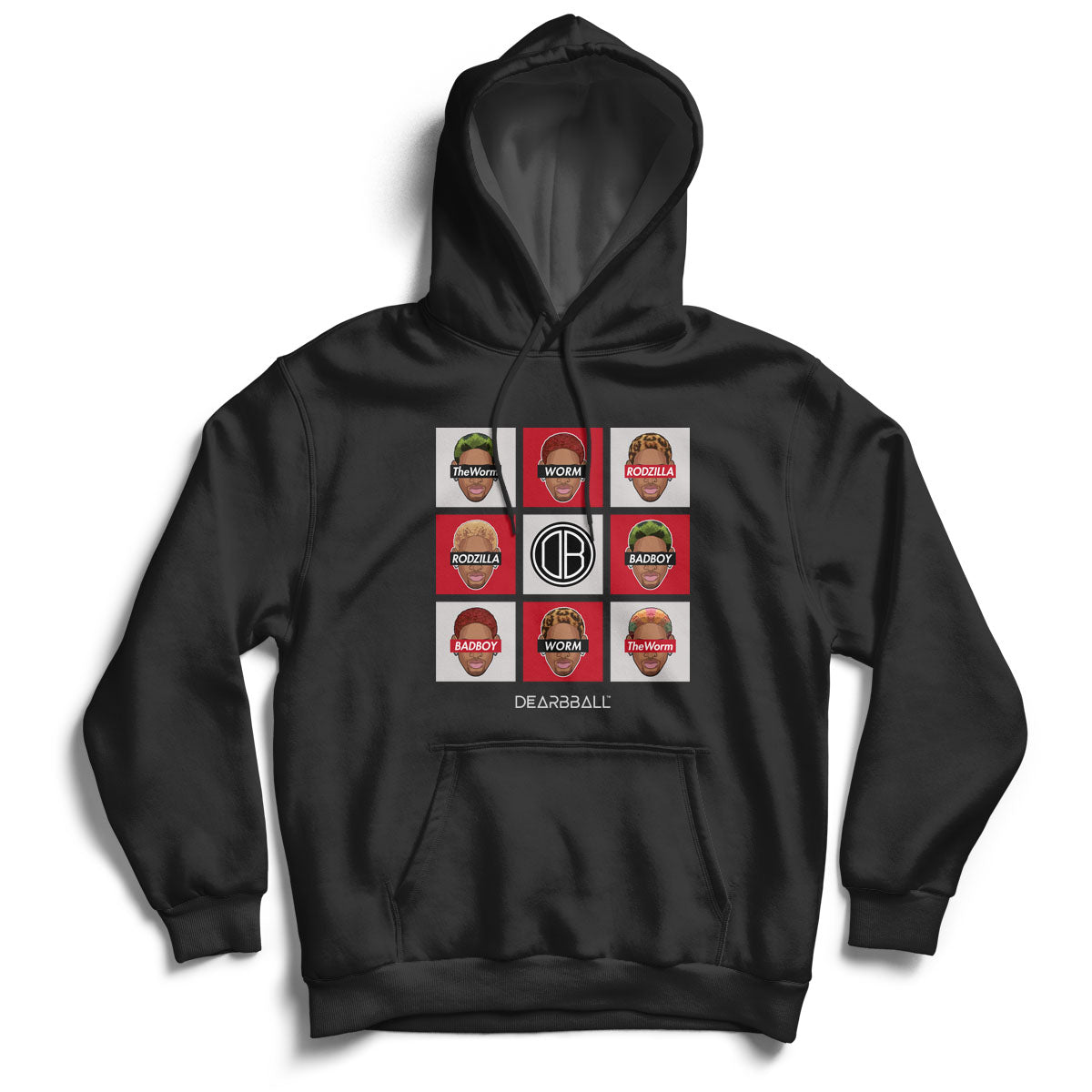 DearBBall Sweat à Capuche - TheWORM 9 HairStyle Edition
