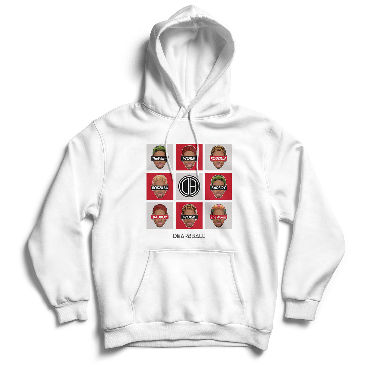 DearBBall Sweat à Capuche - TheWORM 9 HairStyle Edition