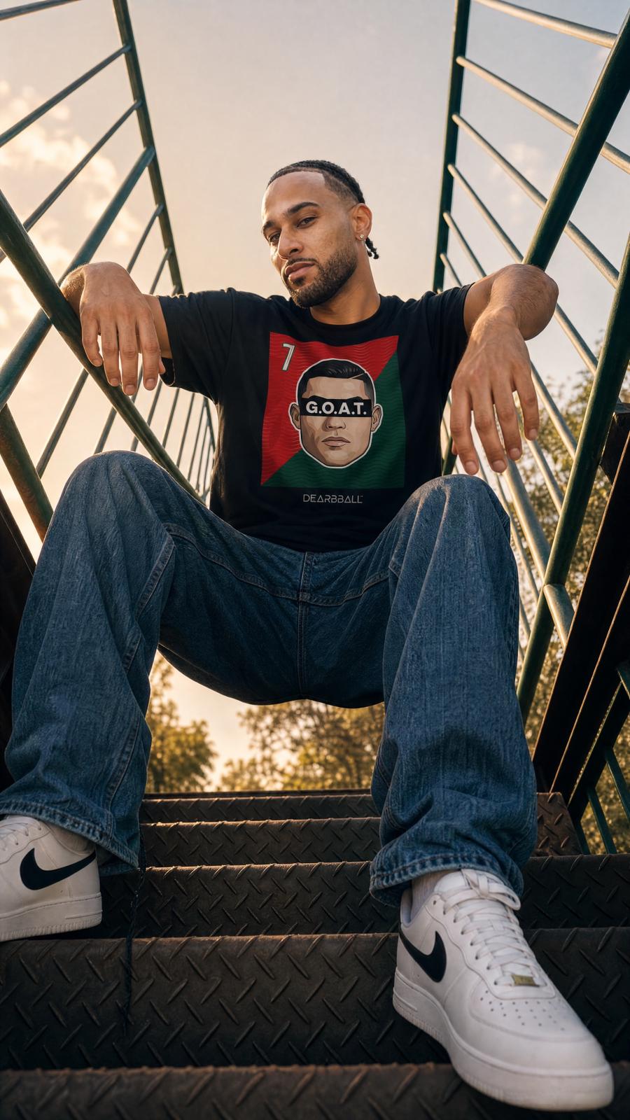 Camiseta DearBBall - Edición G.O.A.T. 7 Portugal CDM