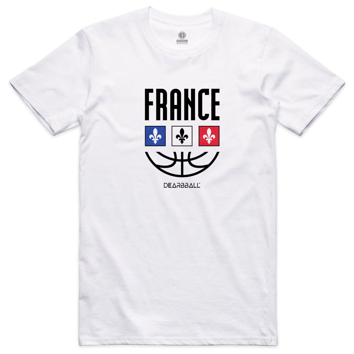 DearBBall T-Shirt - FRANCE ROYAUTÉ Black Edition