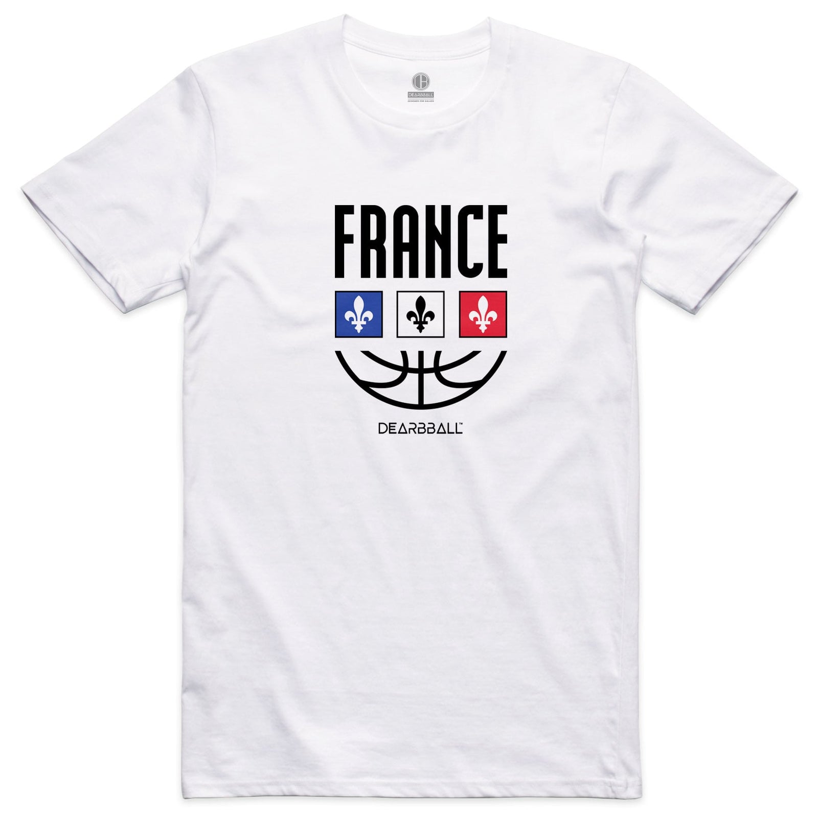 T-shirt DearBBall - Edição FRANCE ROYAUTÉ Black