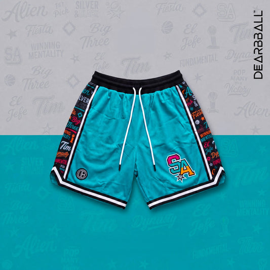 DBB SHORT MESH PREMIUM - Edizione Limitata Numerata L.A. INFINITY Bianco