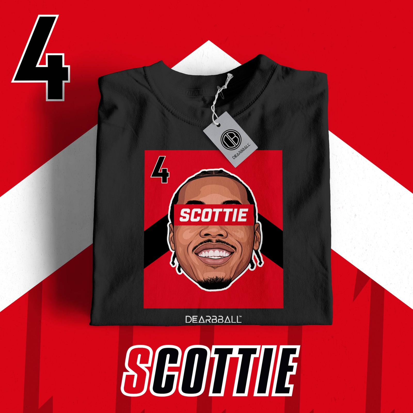 DearBBall T-Shirt - SCOTTIE 4 Toronto Edition