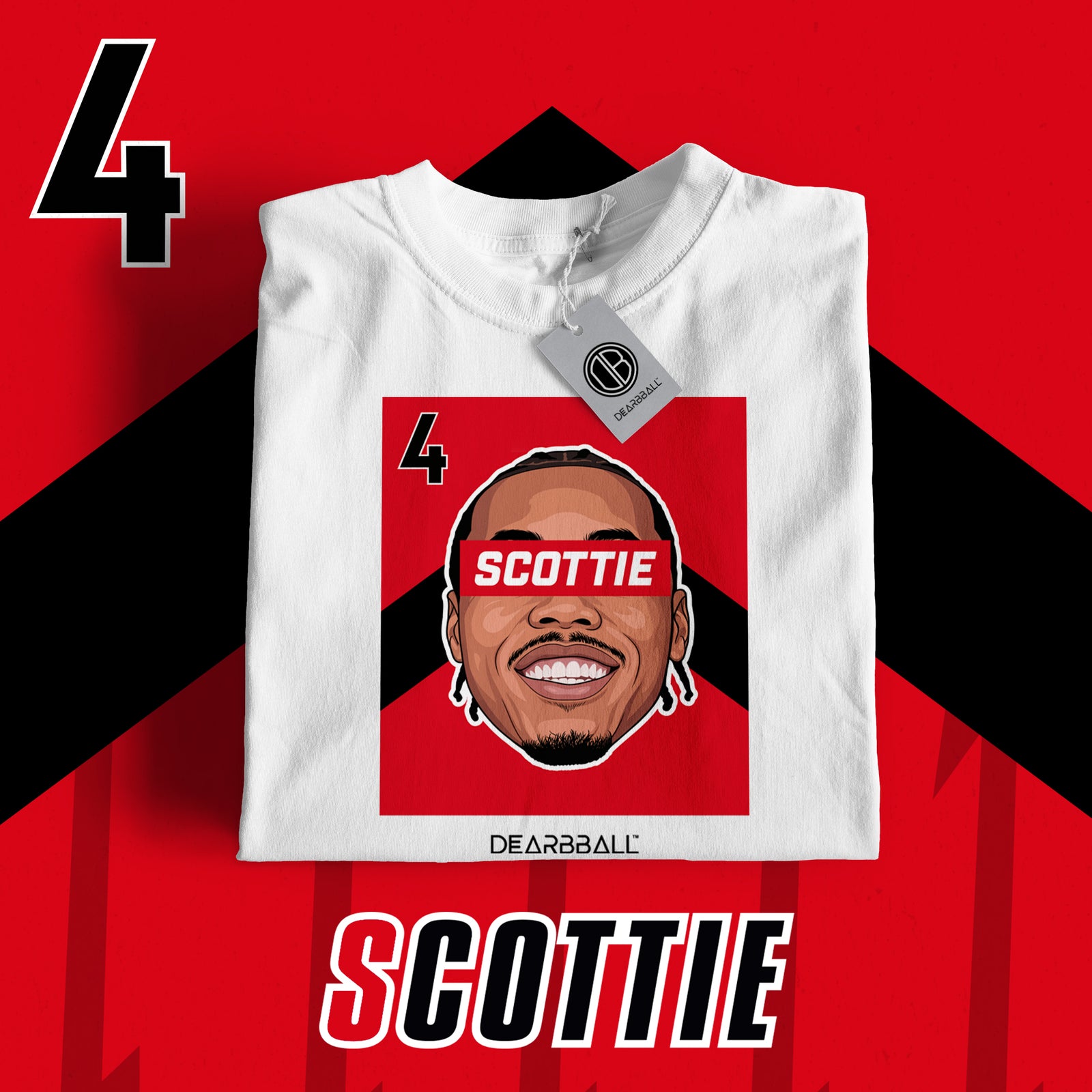 DearBBall T-Shirt - SCOTTIE 4 Toronto Edition