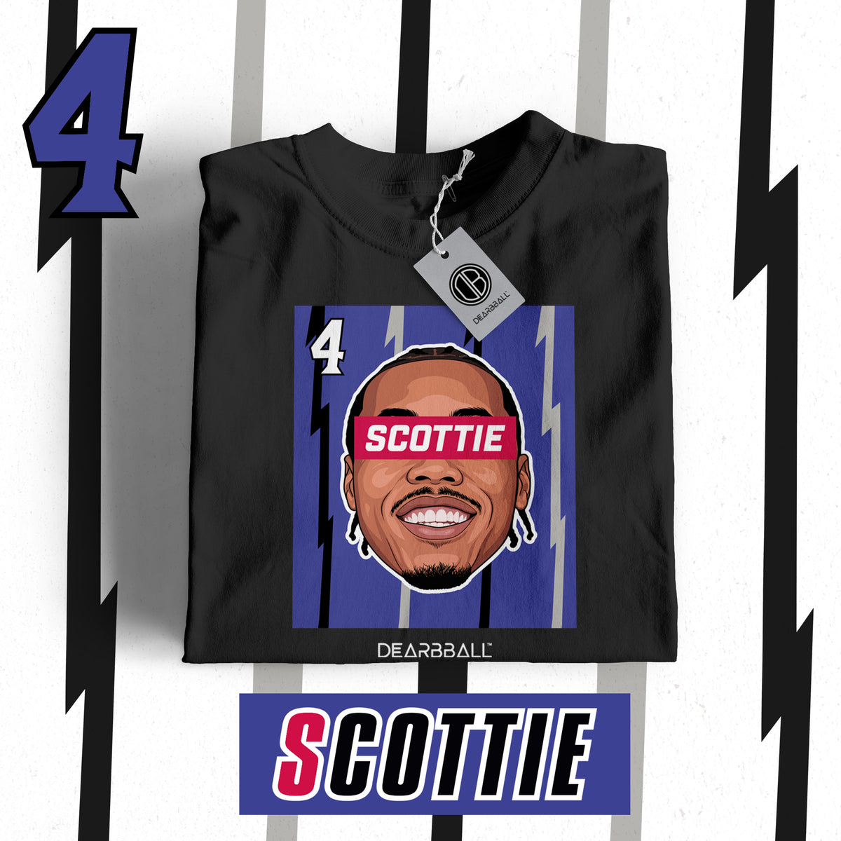 DearBBall T-Shirt - SCOTTIE Throwback Edition