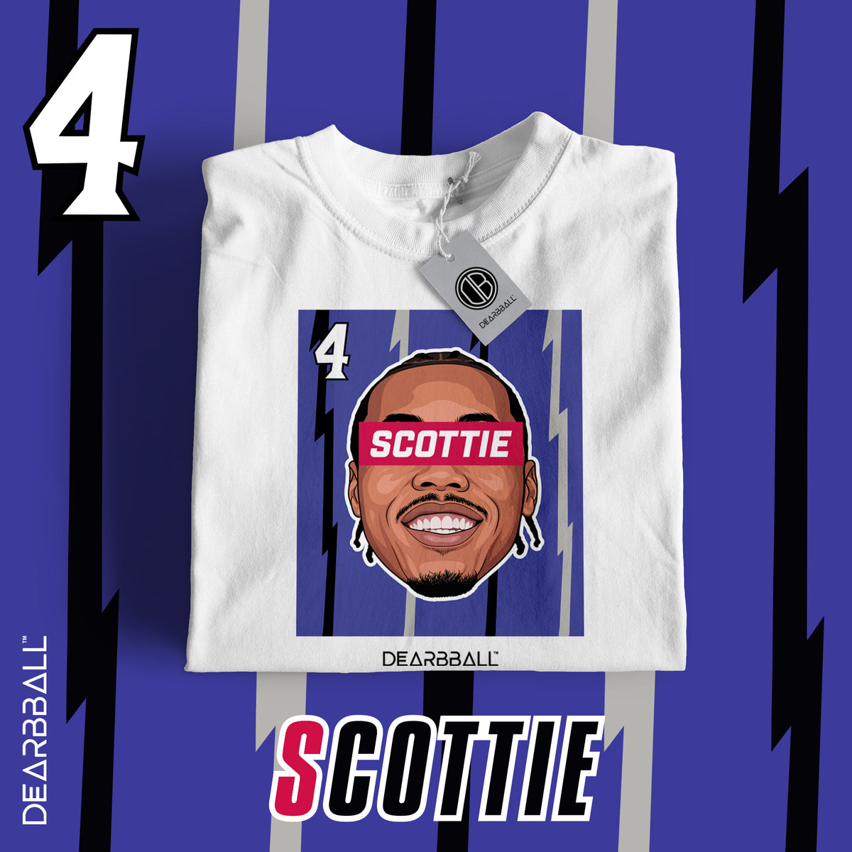 DearBBall T-Shirt - SCOTTIE Throwback Edition