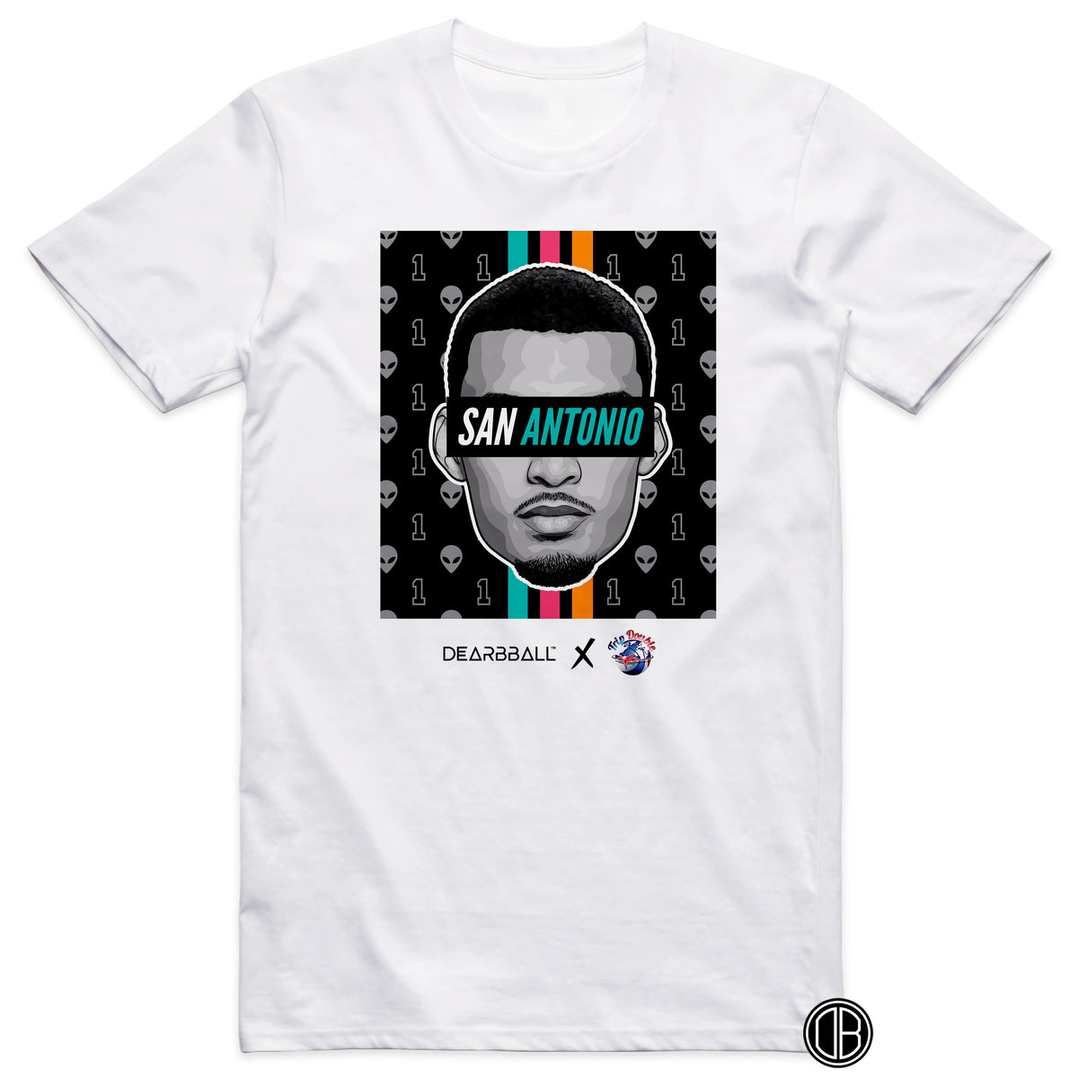 Camiseta DearBBall - Edición San Antonio Trip Double