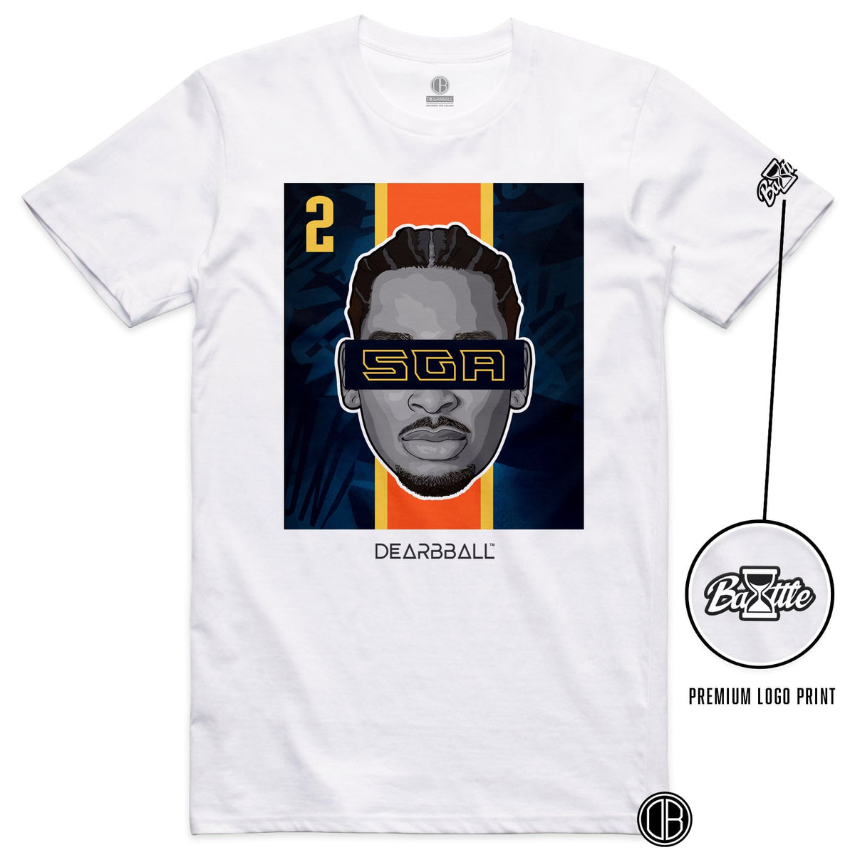 DearBBall Ensemble Short T-Shirt - SGA OKC BOG Premium Edition