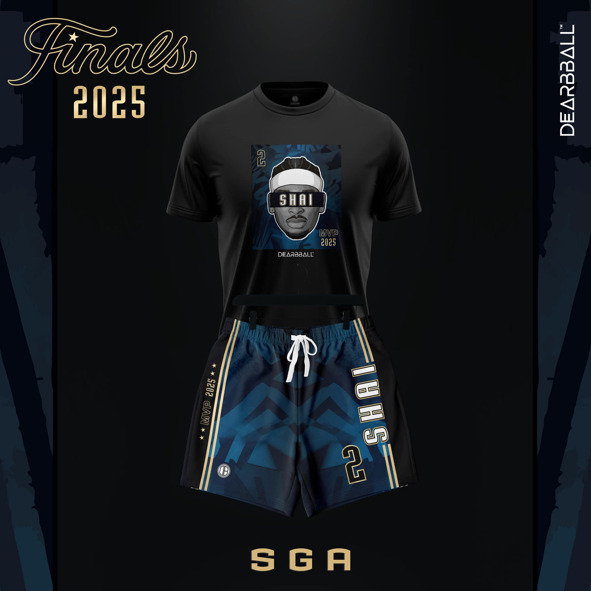 DearBBall Fashion Short - FINALS SHAI MVP Edition