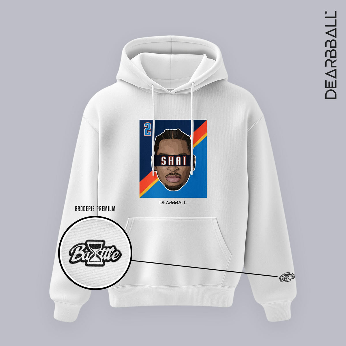 DearBBall Hettegenser - SHAI OKC BOG Premium Edition