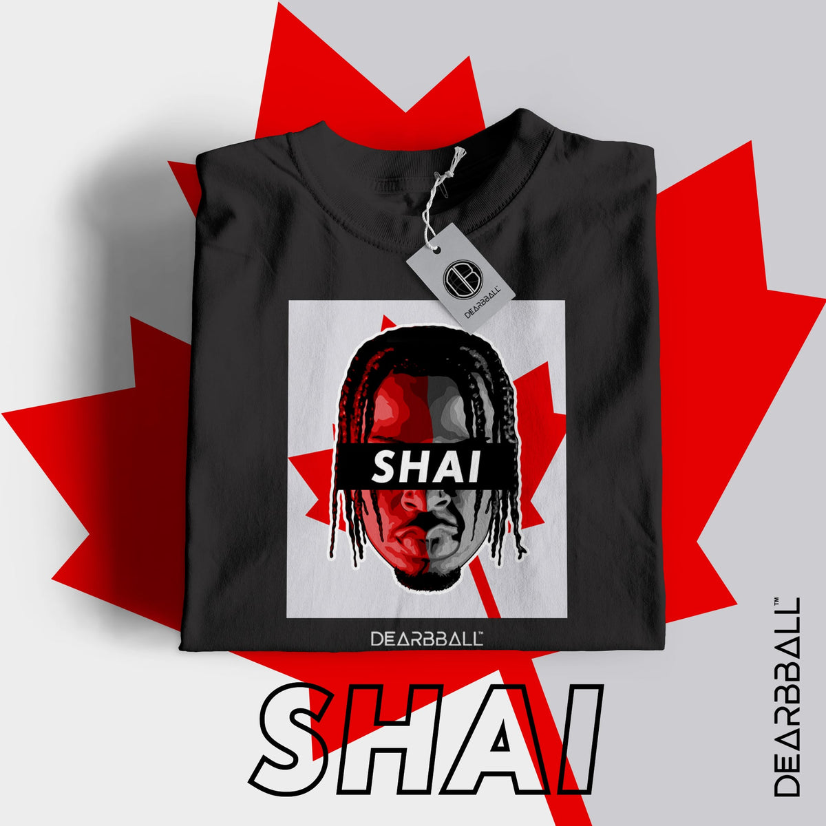 DearBBall Pack 4 T-Shirts - SHAI MVP Edition
