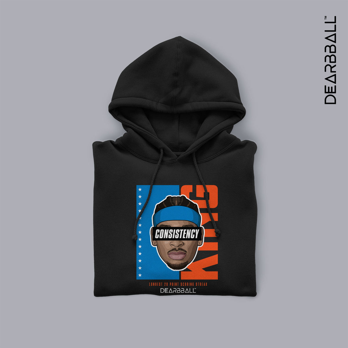 DearBBall Hoodie Sweatshirt - SHAI Consistency King Record Edition