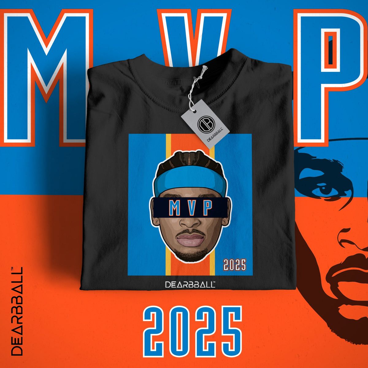 Camiseta DearBBall - Edición MVP Shai 2025 OKC
