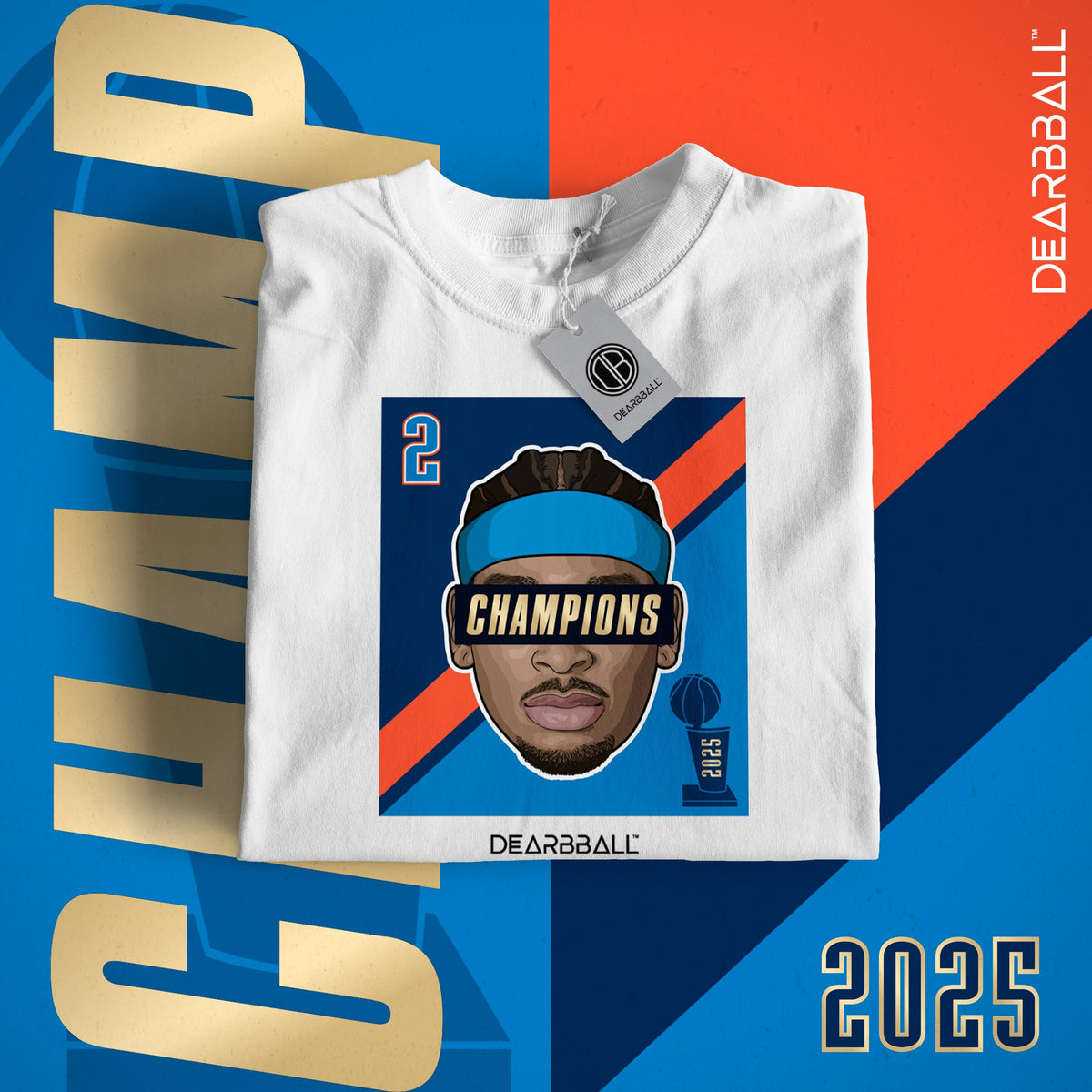Camiseta DearBBall - Edición SHAI CHAMPIONS