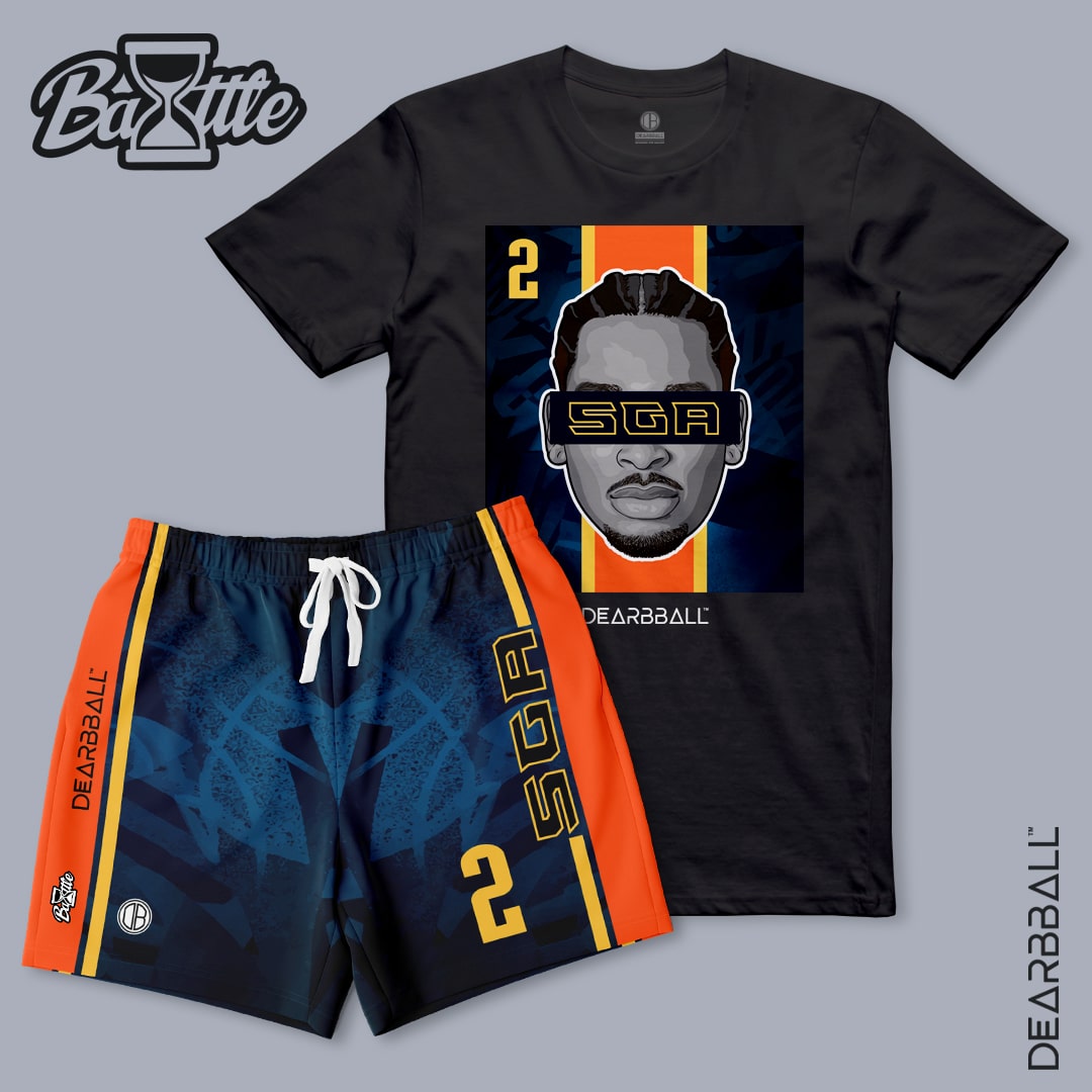 DearBBall Ensemble Short T-Shirt - SGA OKC BOG Premium Edition