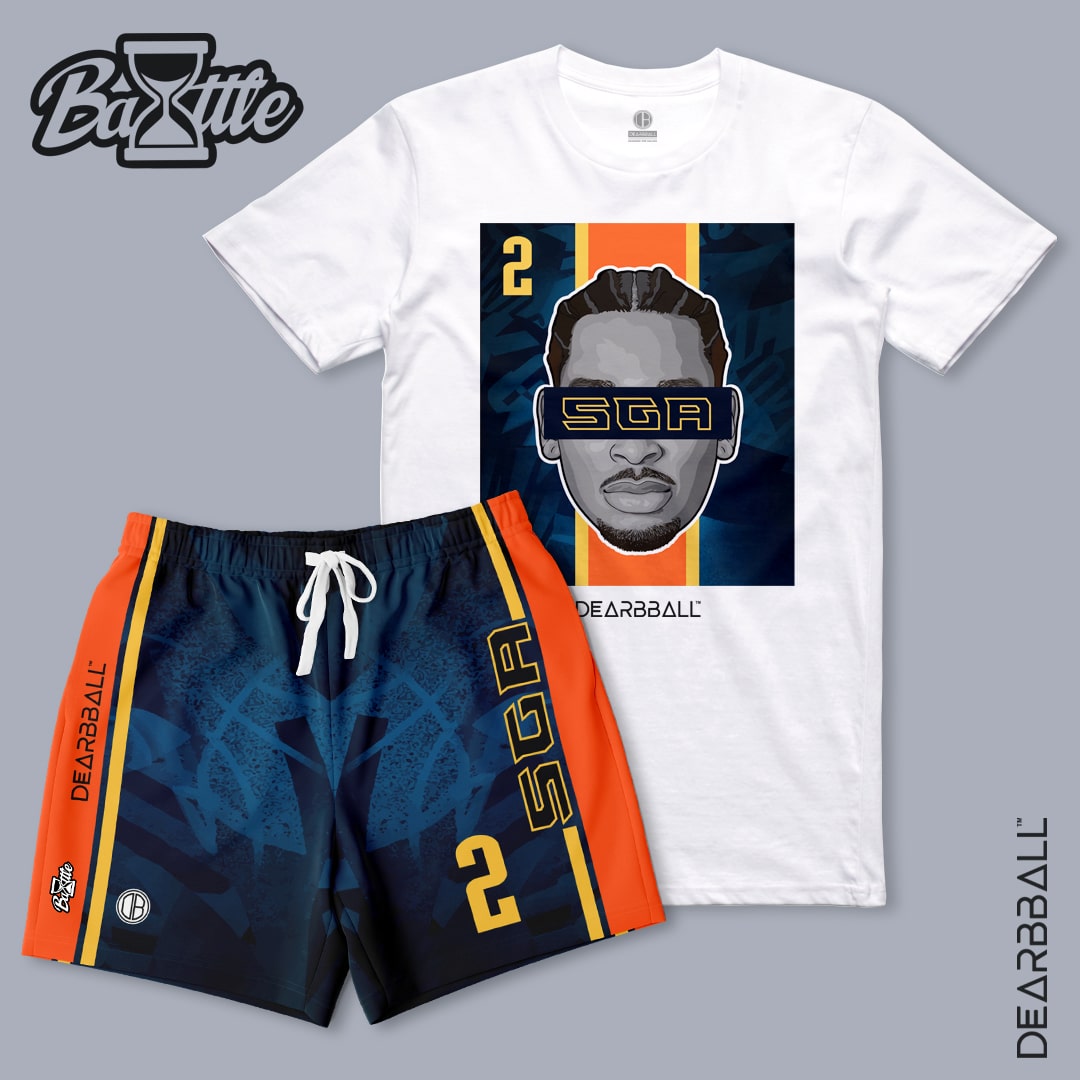DearBBall Ensemble Short T-Shirt - SGA OKC BOG Premium Edition