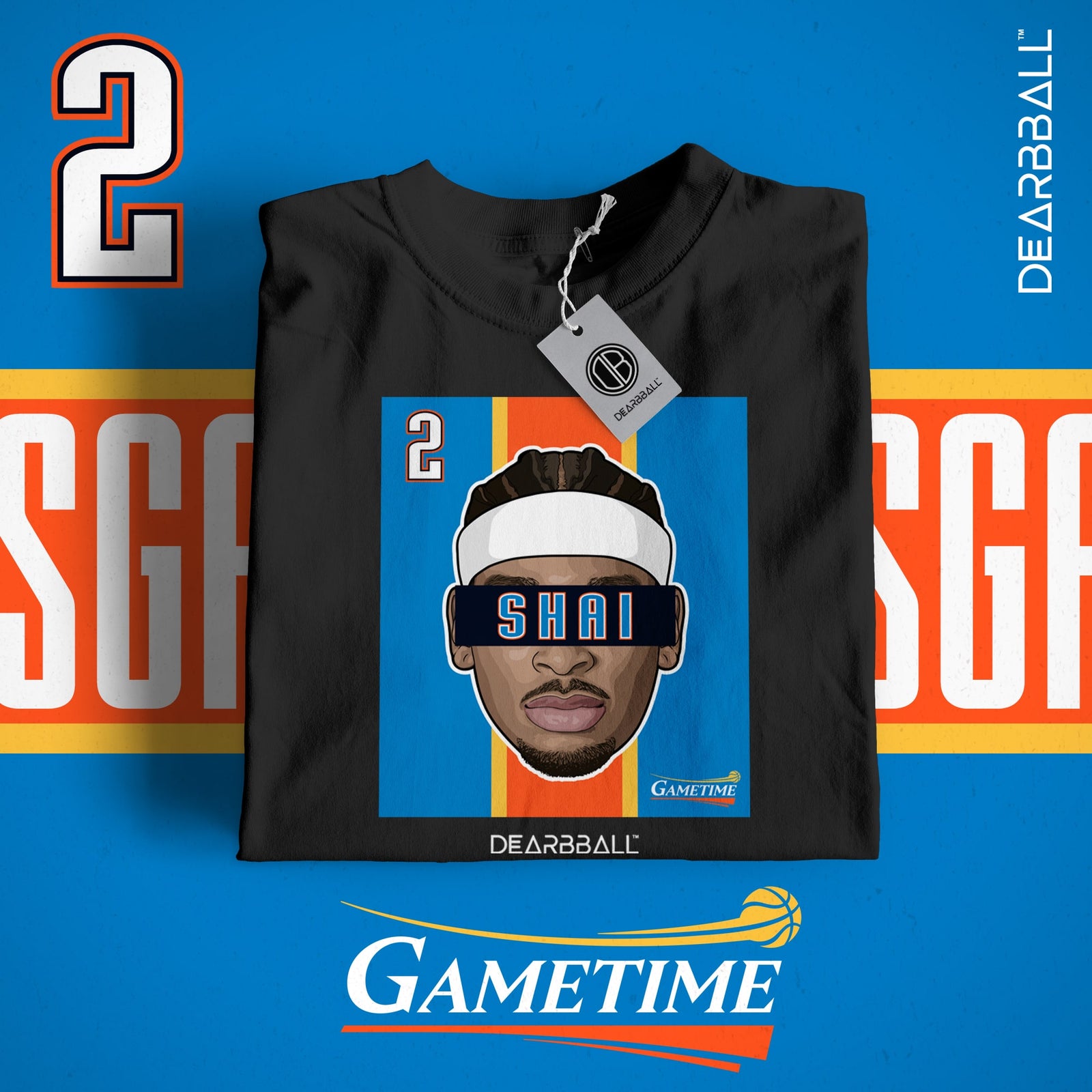 [ENFANT] T-Shirt - SHAI OKC GAMETIME Edition