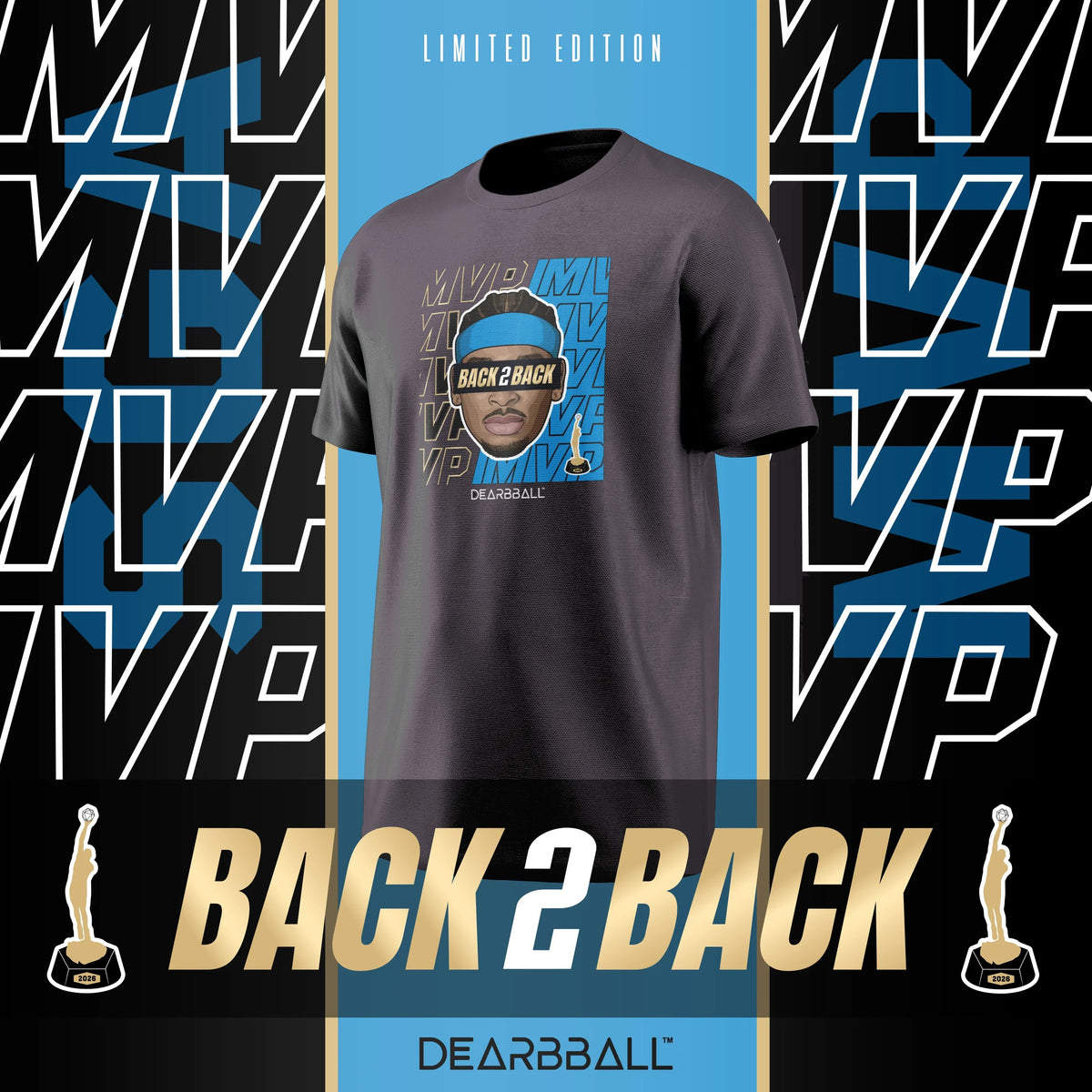 SHAI Back2Back MVP 2026 Edition - Anthracite