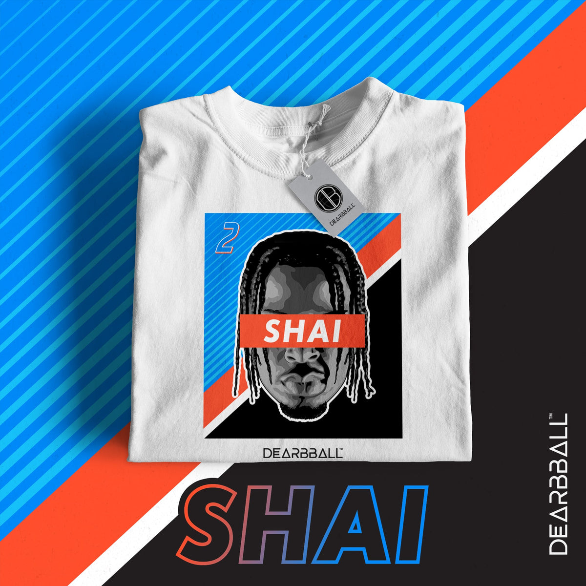 DearBBall Ensemble Short T-Shirt - SHAI OKC Lightning Edition