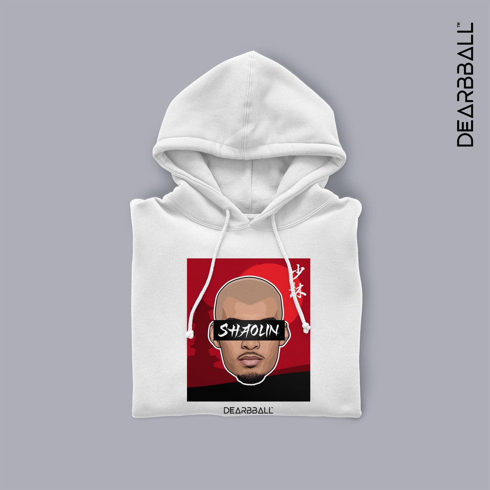 🔒 DearBBall Sweat à Capuche - SHAOLIN Asia Red Edition