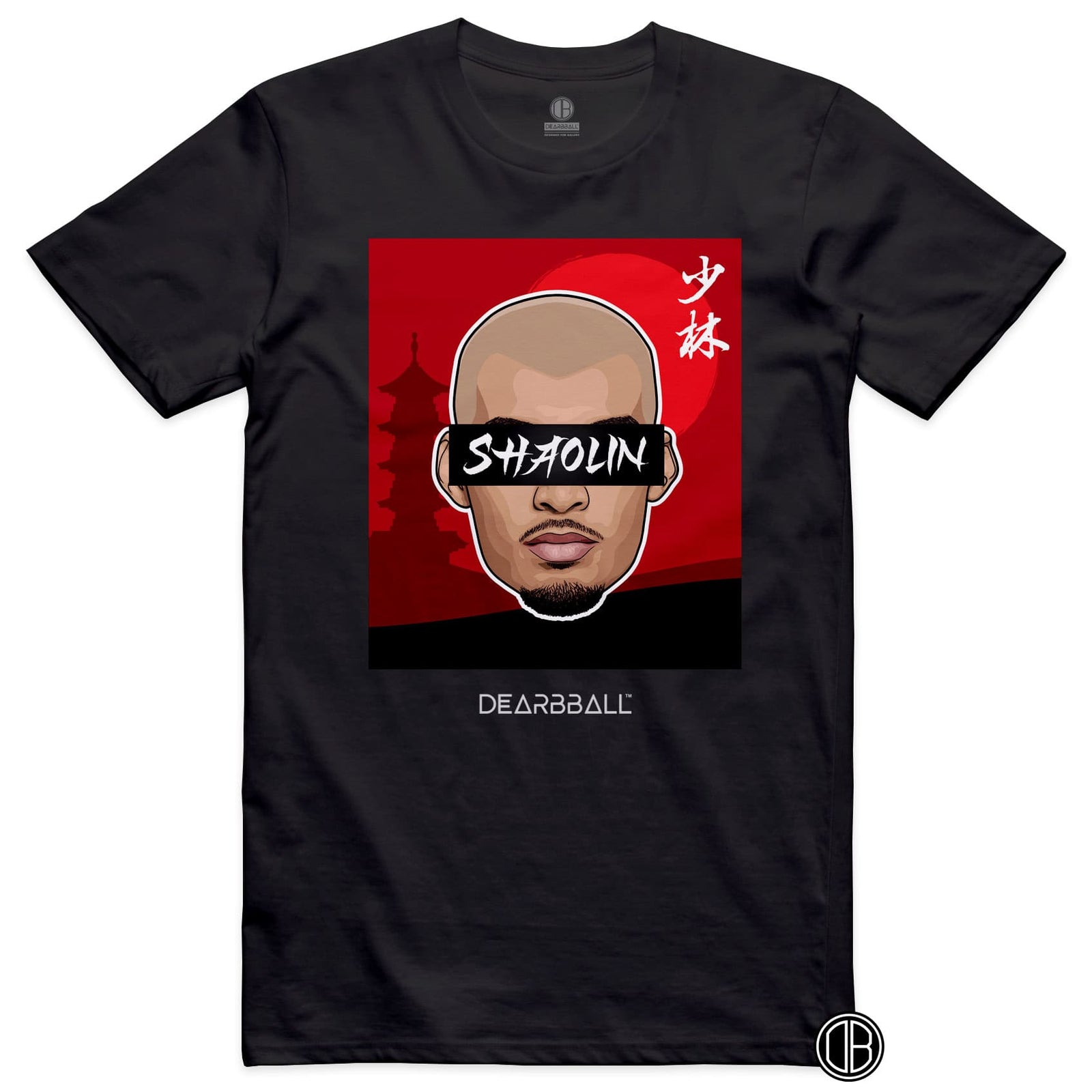 🔒 T-shirt DearBBall - Edição SHAOLIN Asia Red