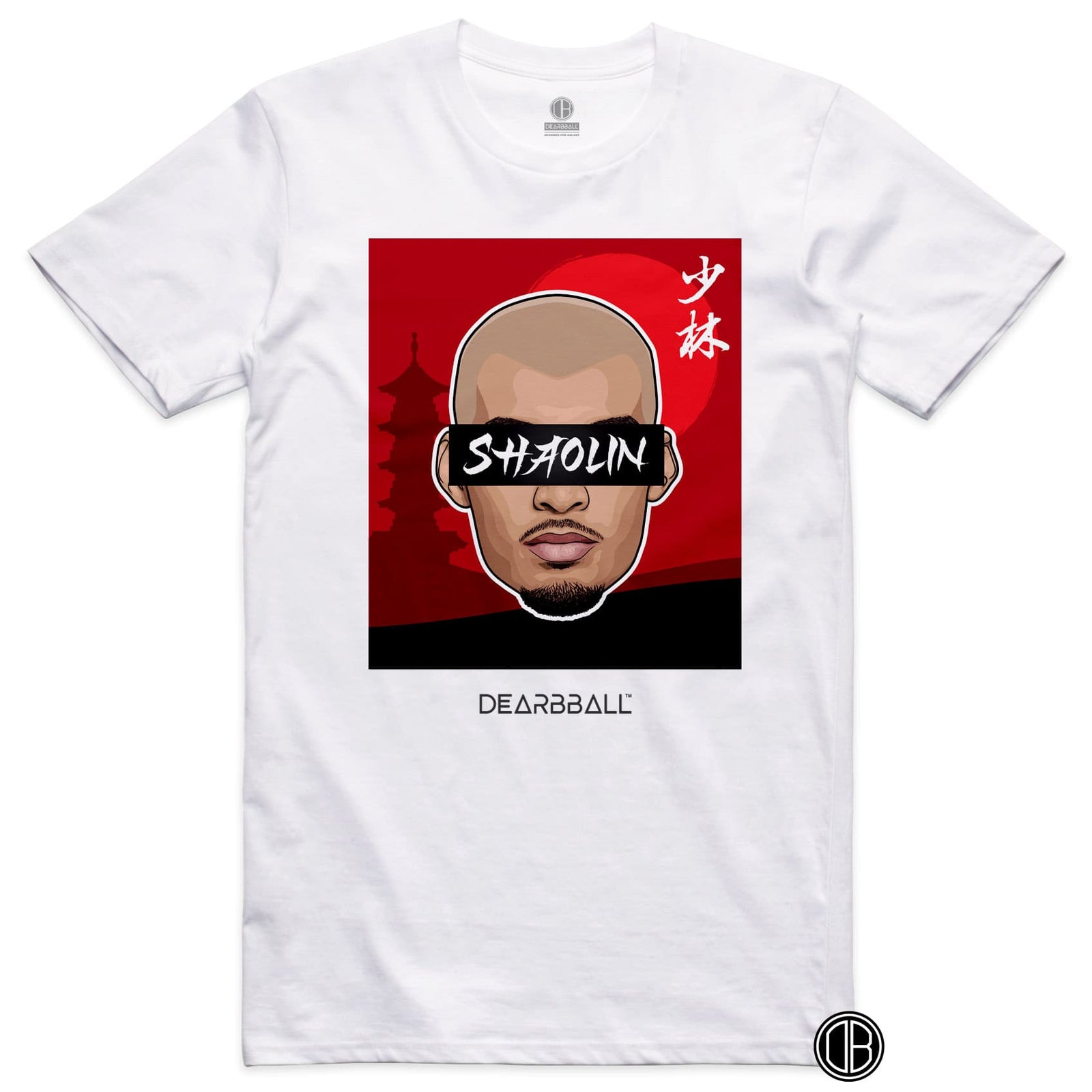 🔒 T-shirt DearBBall - Edição SHAOLIN Asia Red