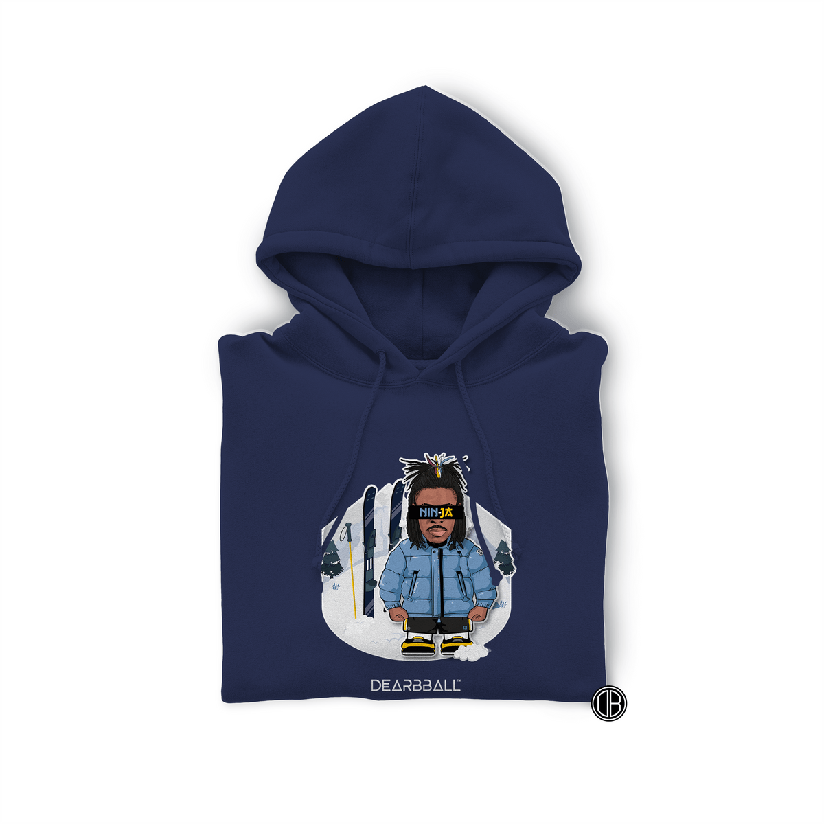 DearBBall Sweat à Capuche - Mini NIN-JA Winter Edition