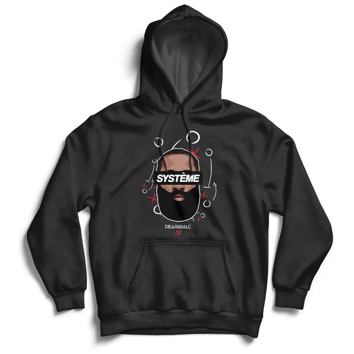 DearBBall Sweat à Capuche - SYSTEME x 50 Nuances Edition