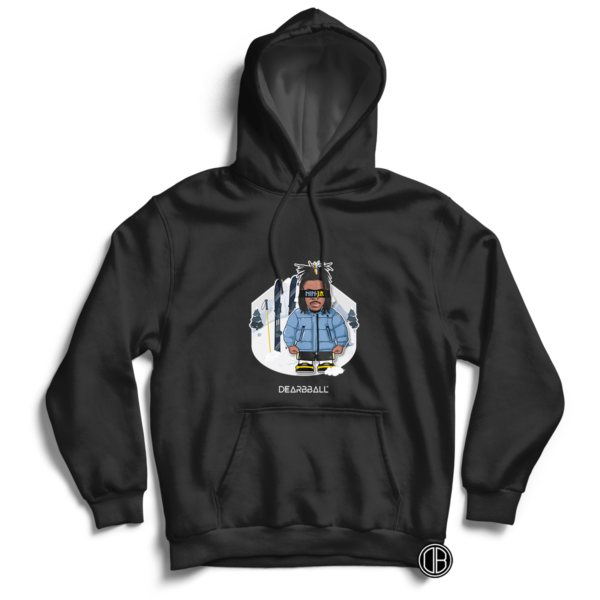 DearBBall Sweat à Capuche - Mini NIN-JA Winter Edition