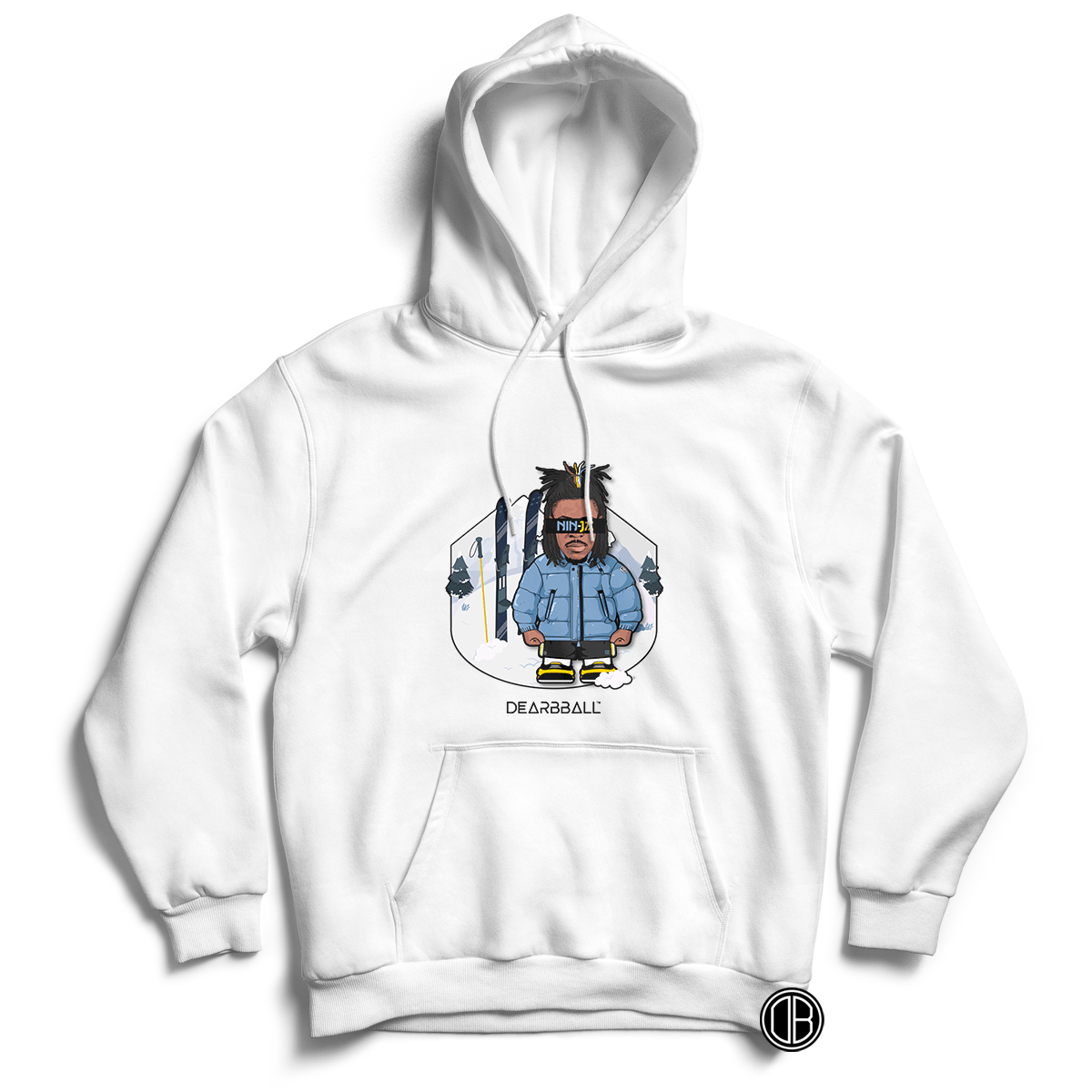 DearBBall Sweat à Capuche - Mini NIN-JA Winter Edition