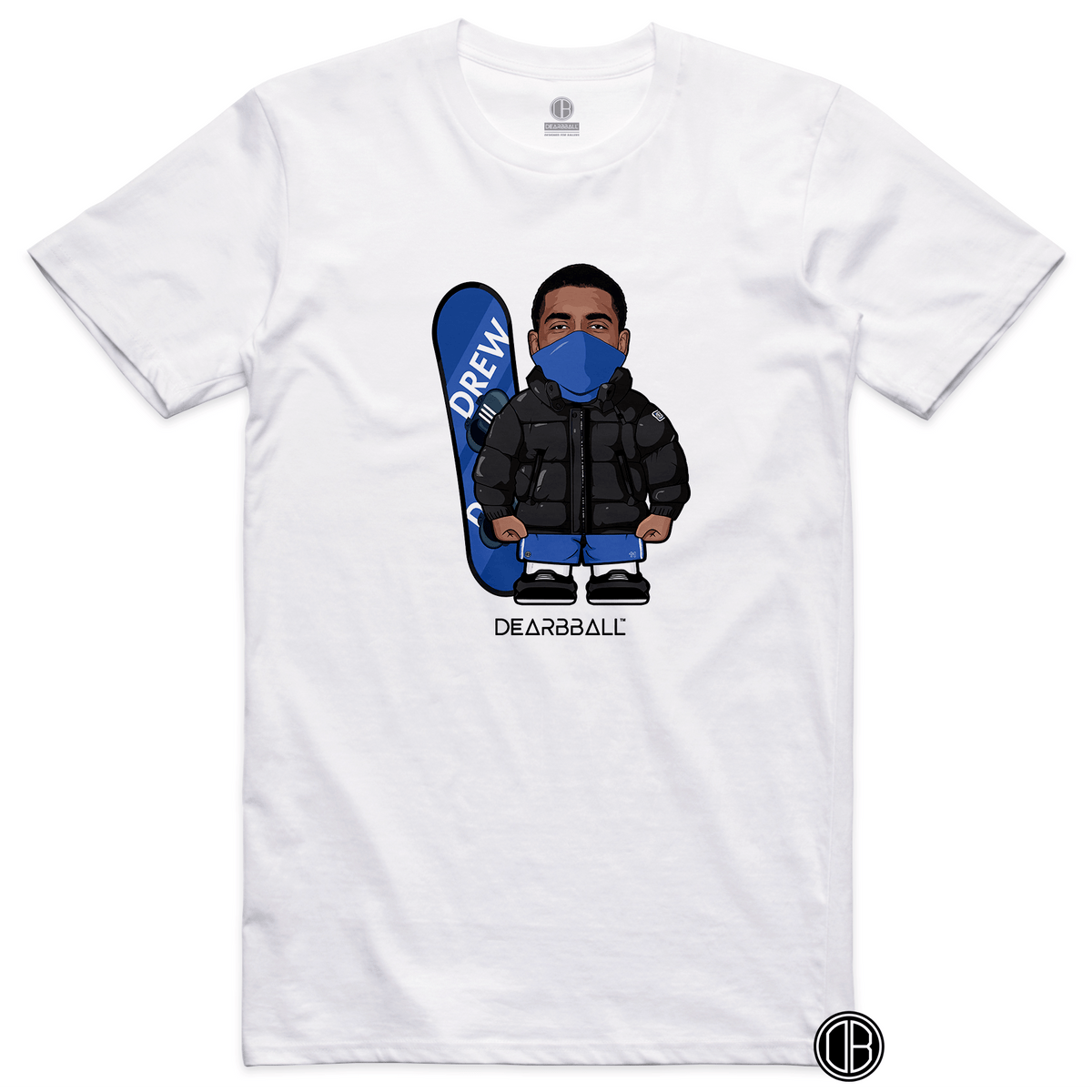 DearBBall T-Shirt - Mini DREW Snow Edition
