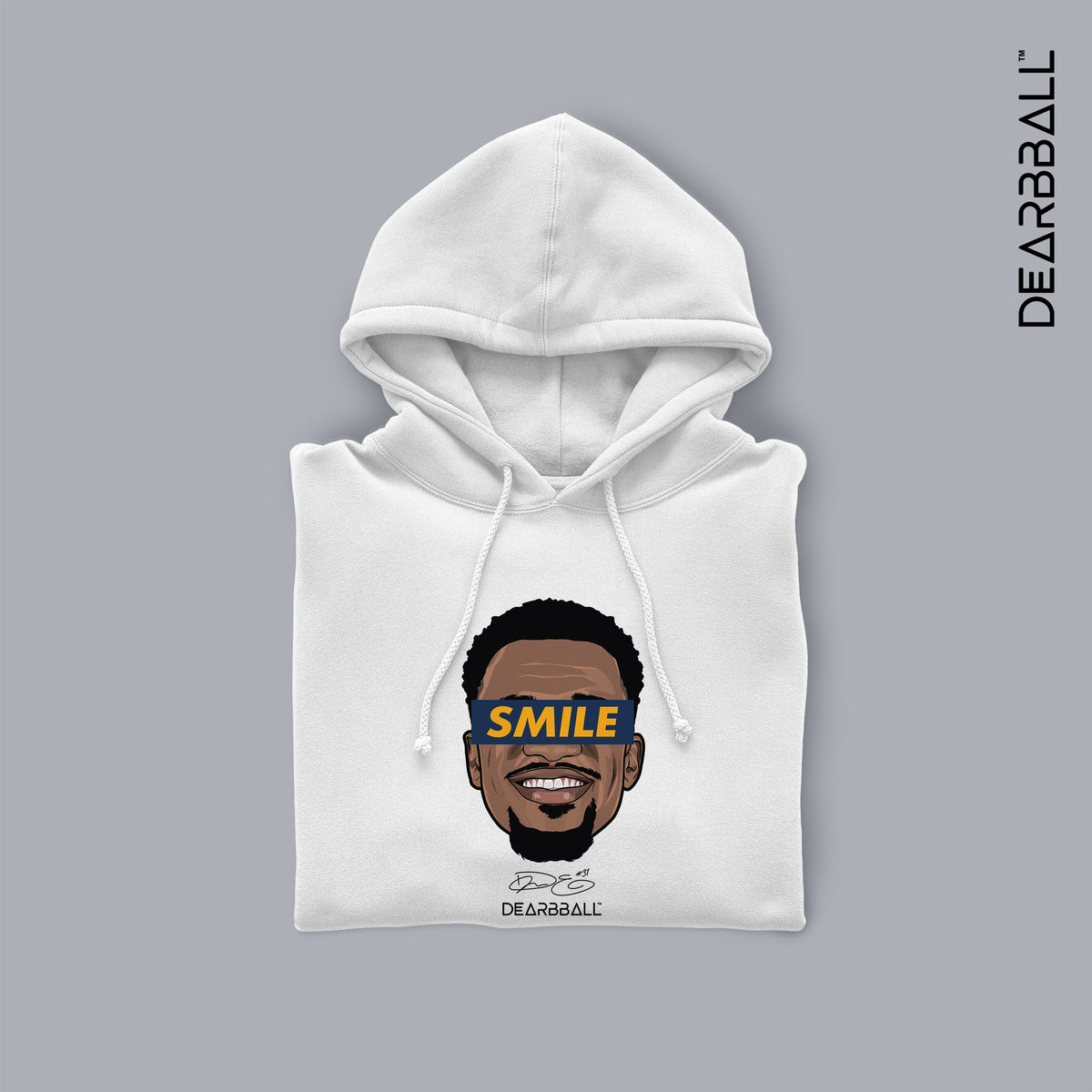 DearBBall Felpa con Cappuccio - ENNIS SMILE Edition