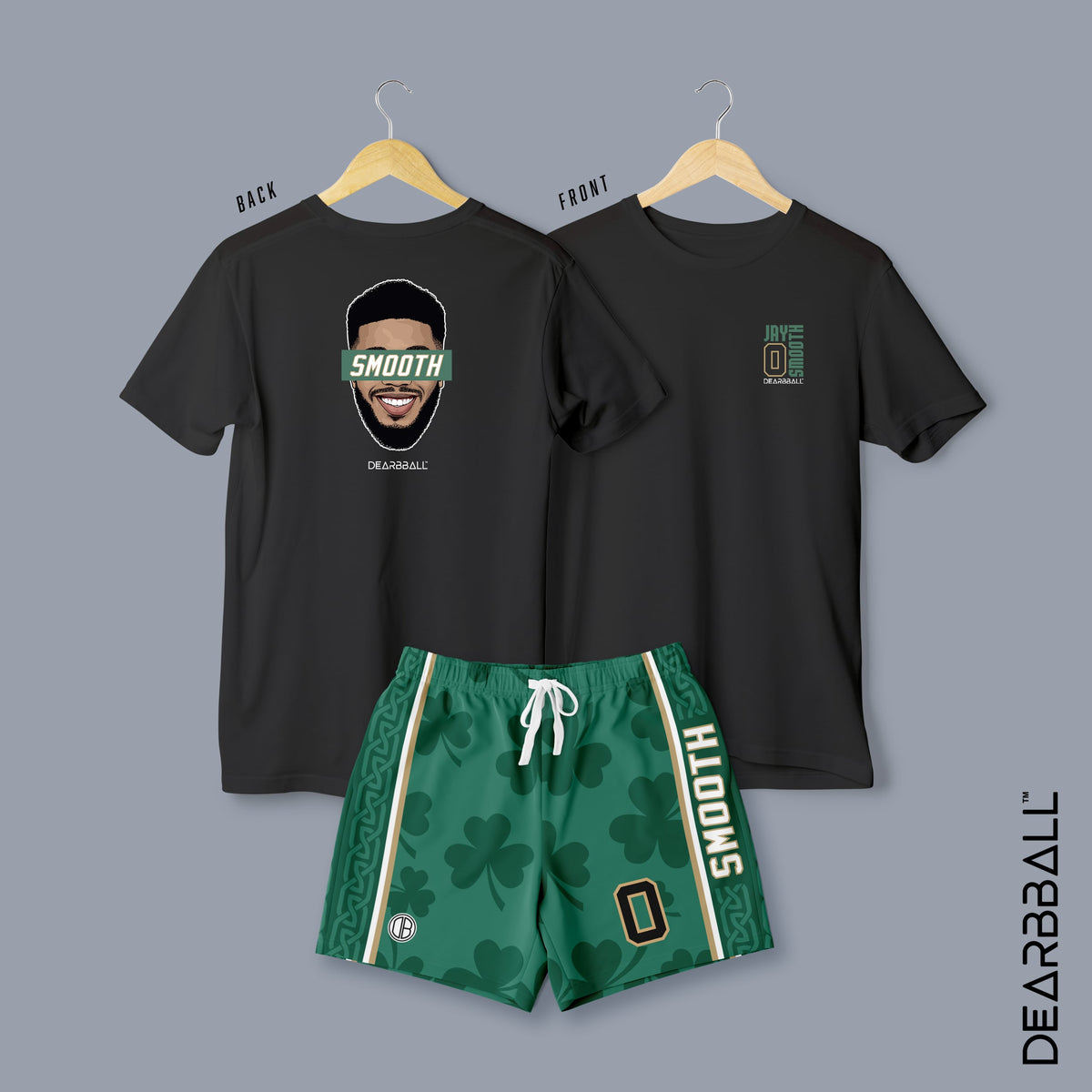 DearBBall Set Kurzarm-T-Shirt - SMOOTH Finals Premium Edition