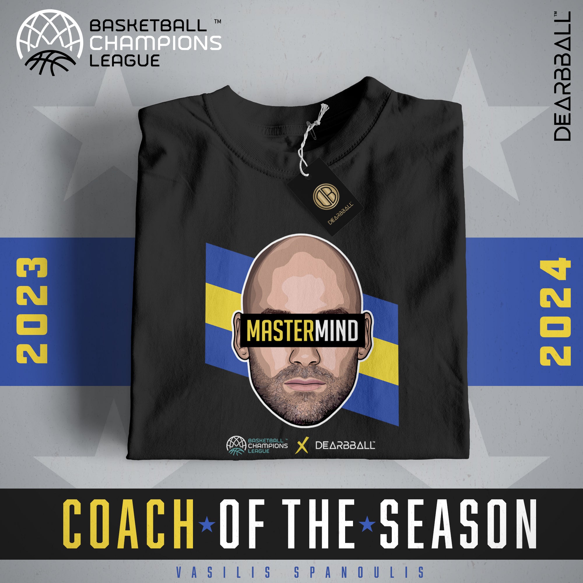 DearBBall x BCL T-Shirt - Vasilis Spanoulis MASTERMIND