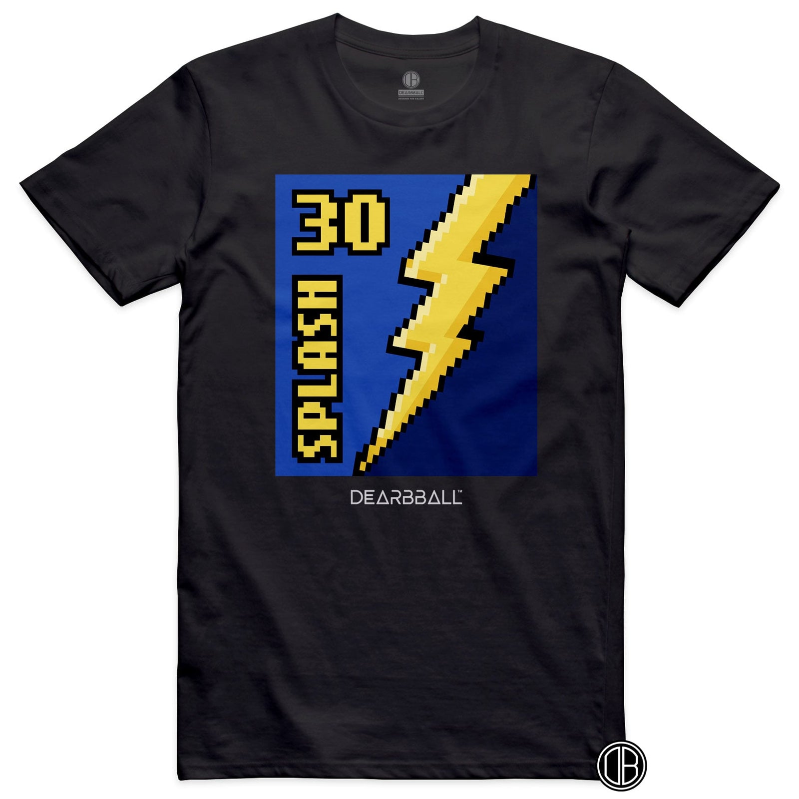 DearBBall T-Shirt - SPLASH 8Bit Pixel Blue Edition