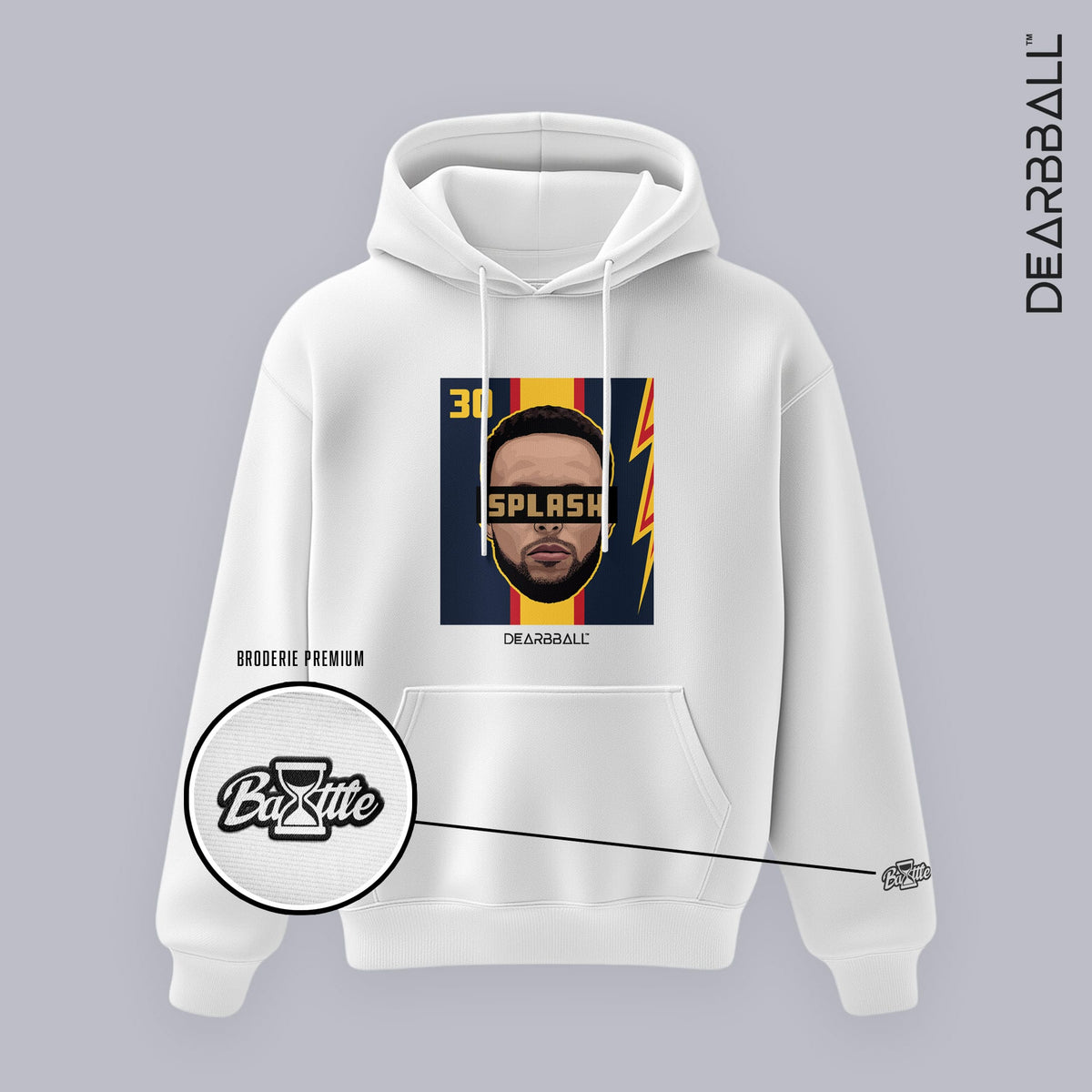 DearBBall Sweat à Capuche - SPLASH BOG Premium Edition