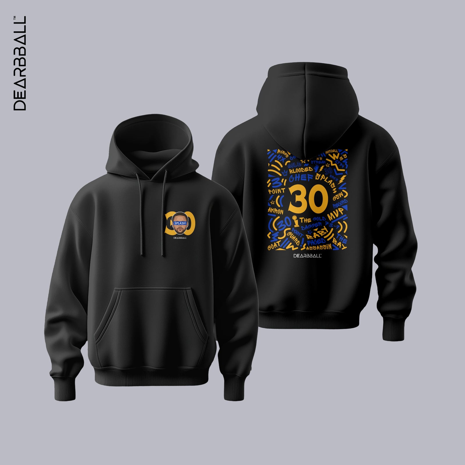 DearBBall Hoodie Premium - Splash 30 Words Matter Edition