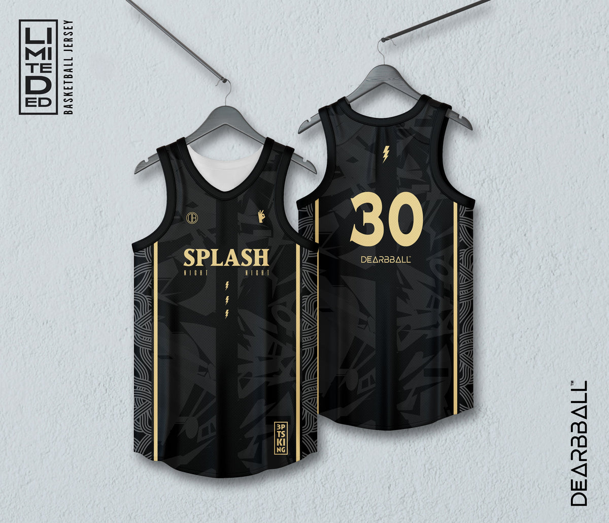 DearBBall Ensemble Maillot Short - SPLASH 30 Gold Edition