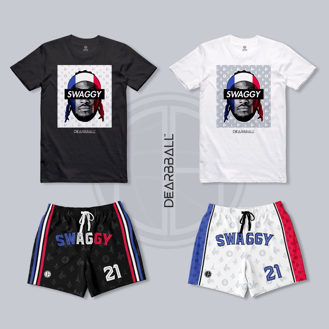 DearBBall T-Shirt - SWAGGY Emblèmes France Edition