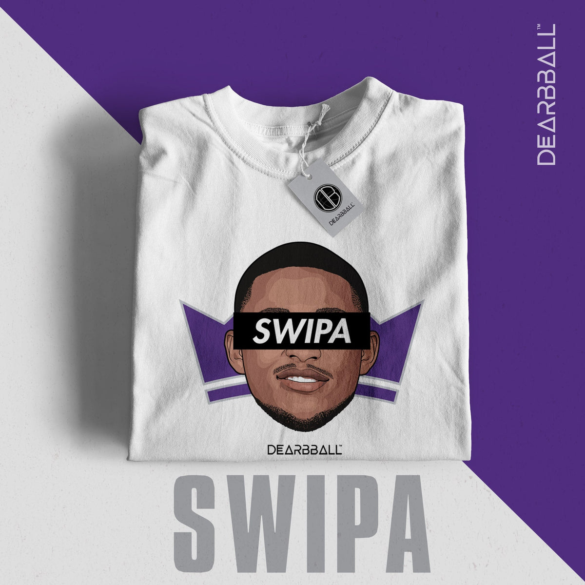 T-Shirt-Aaron-Fox-Sacramento-Kings-Dearbball-vetements-marque-france