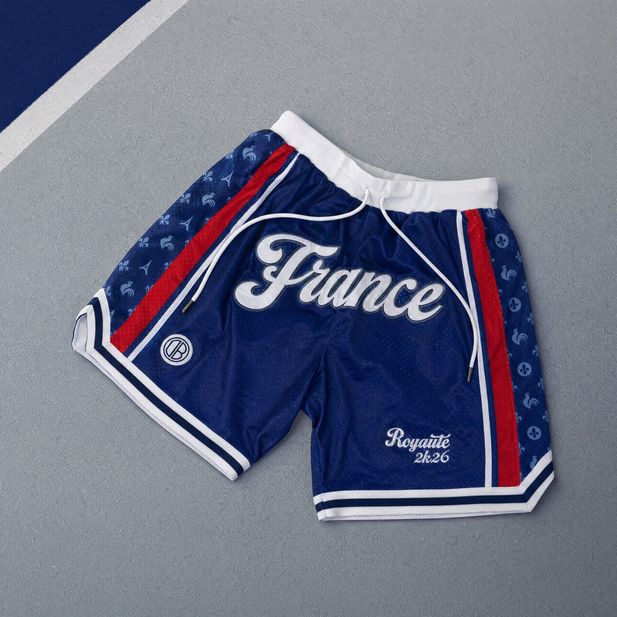 DBB SHORT MESH PREMIUM - FRANCE ROYAUTÉ 2K26 EDITION