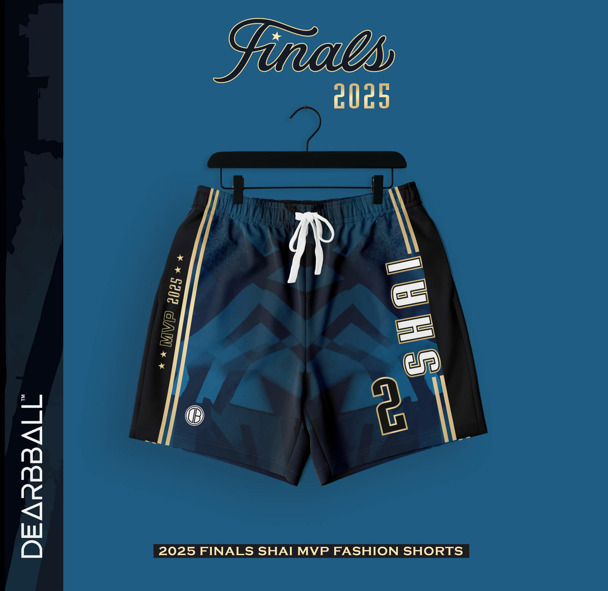 DearBBall Mote Shorts - FINALS SHAI MVP Edition