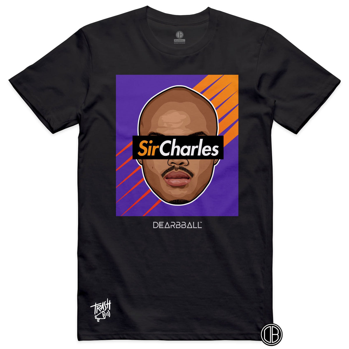 DearBBall Premium T-Shirt - SirCharles Phoenix Trash 📢 Embroidery Edition