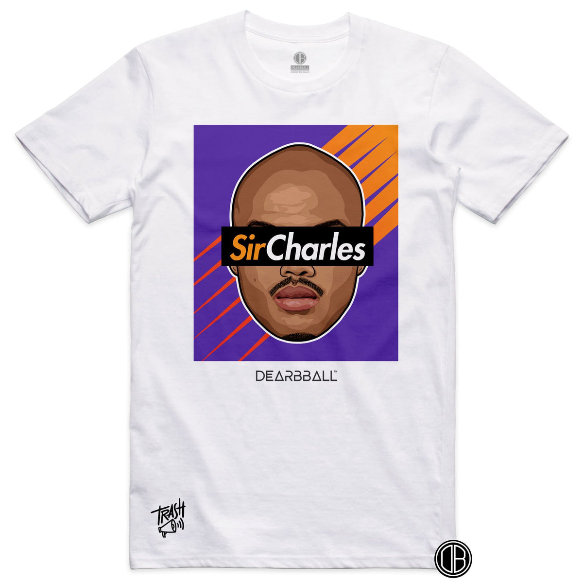 DearBBall Premium T-Shirt - SirCharles Phoenix Trash 📢 Embroidery Edition