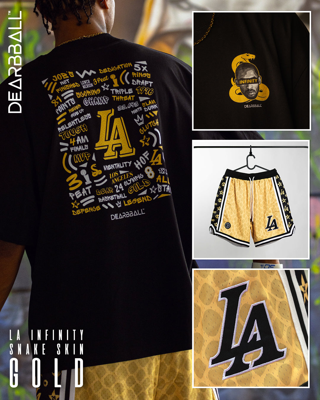 DearBBall 2 Shorts Mesh Premium - INFINITY 2K26 Edition