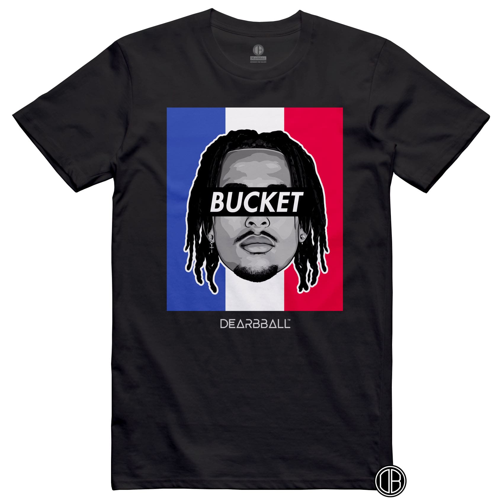 DearBBall 2 T-Shirts - BUCKET 32 Monaco x France Edition 