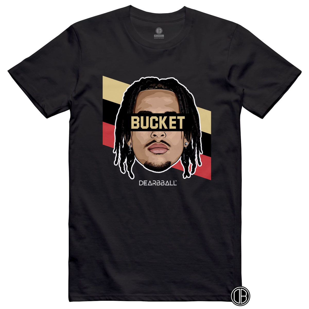DearBBall T-Shirt - BUCKET Stripes Edition